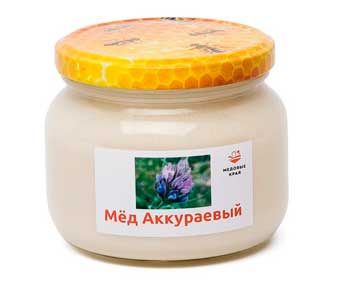 Аккураевый мед, калорийность