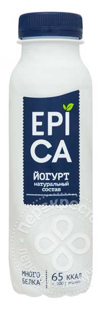 Йогурт Эпика (Epica Crispy) без сахара, калорийность